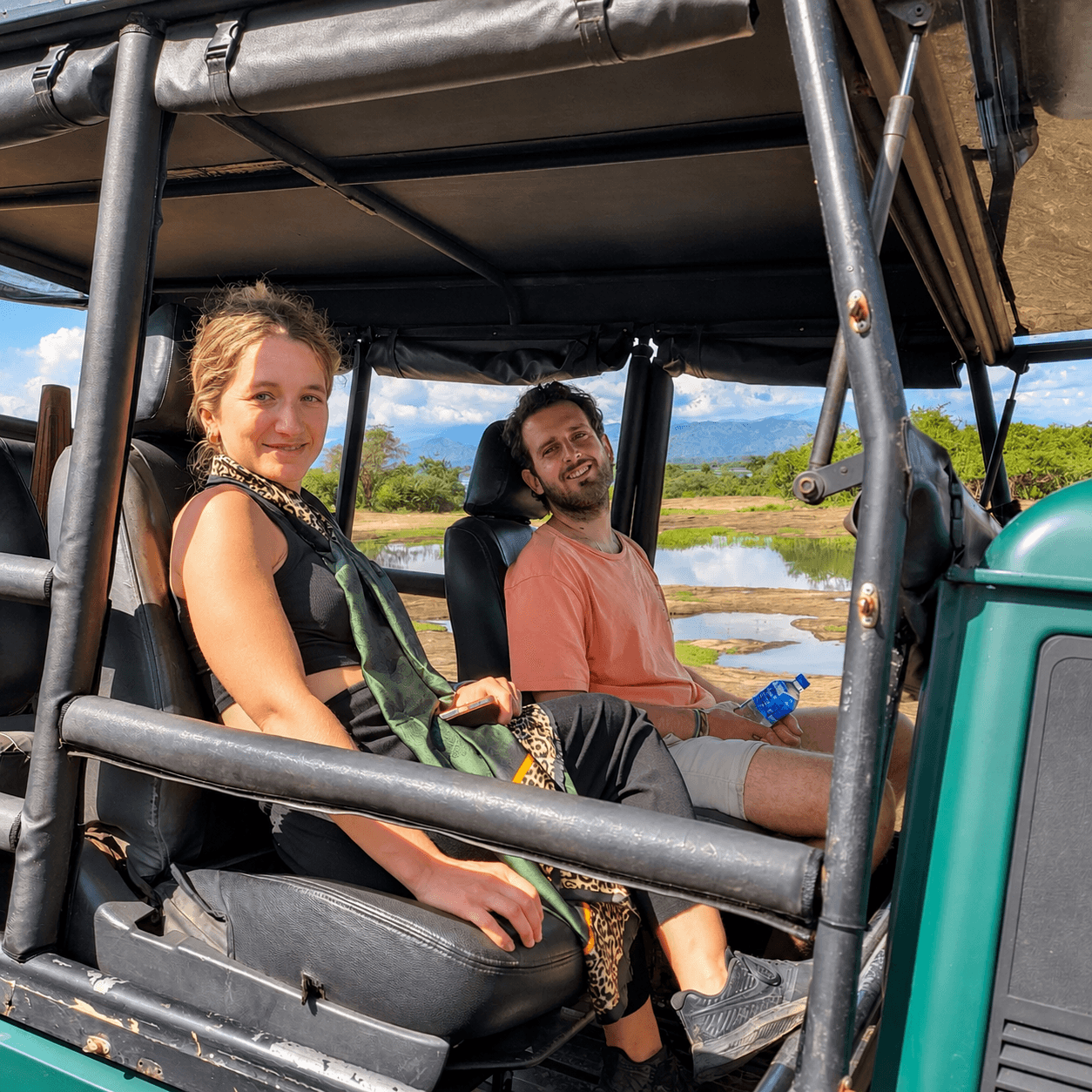 Candid Safari Jeep Adventure