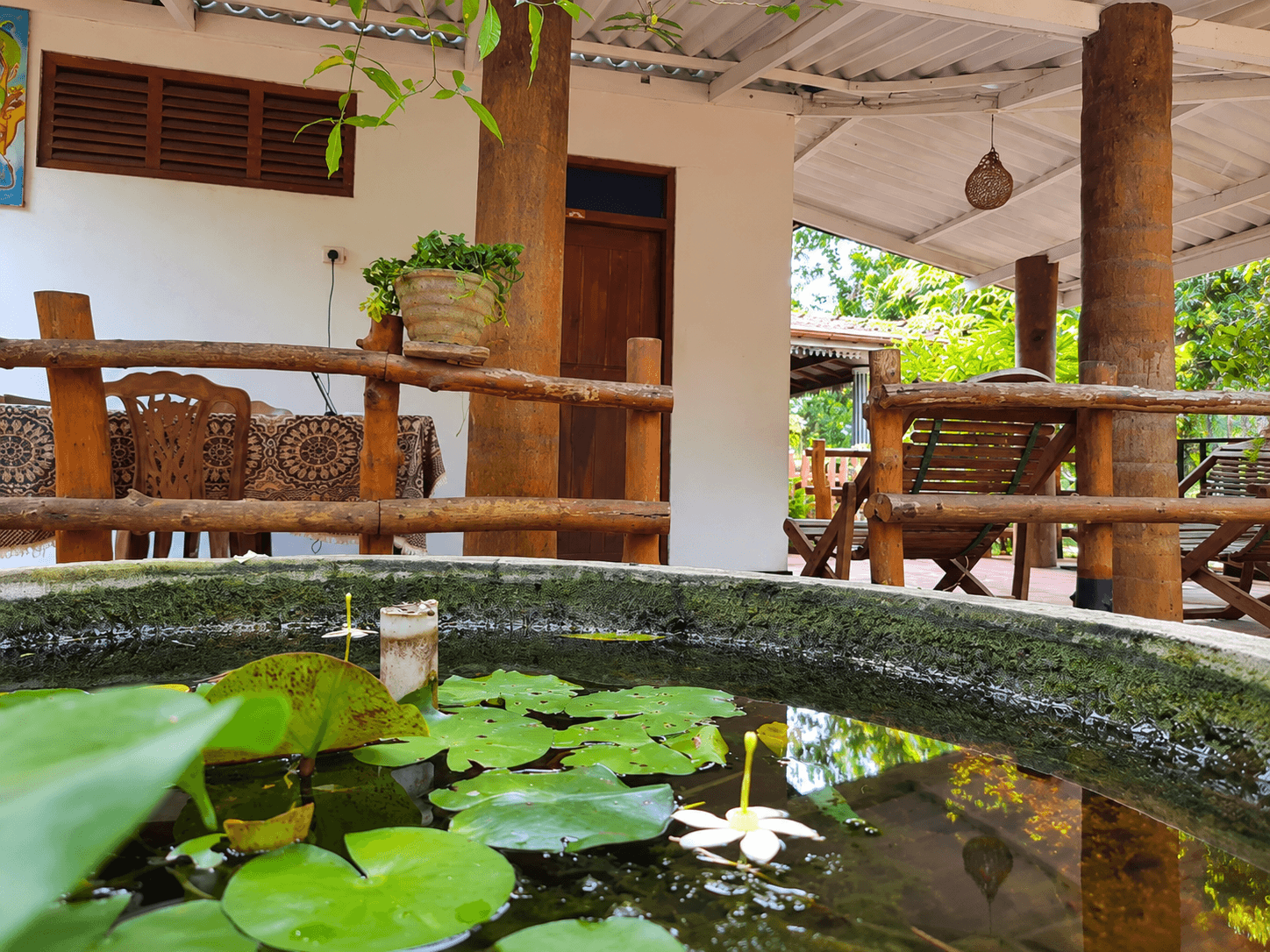 Veranda Lily Pond